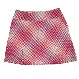 Nike Golf DriFit size 4 Skort / Skirt Pink Tan